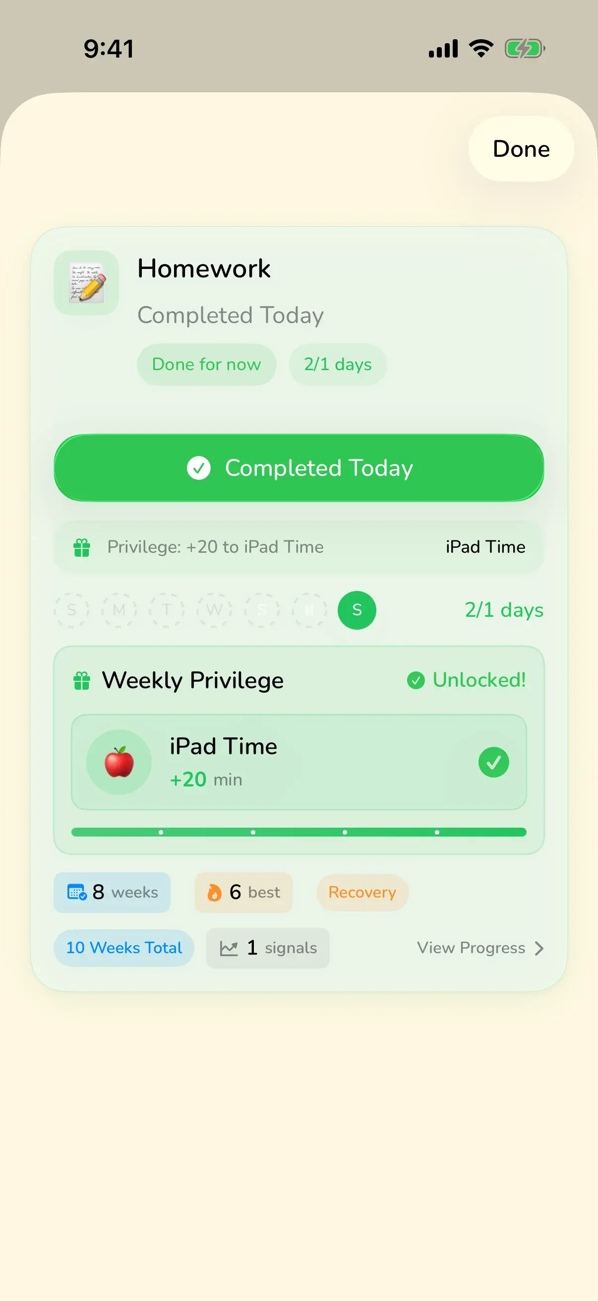 Sidekick app — reward cards
