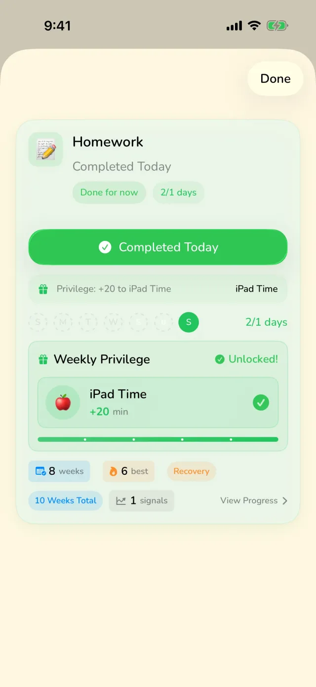 Sidekick app — reward cards